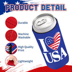 Never Forget the Difference You Make 12 Pack 4th of July 250th Anniversary Can Cooler Sleeves  250 Year American Patriotic USA Insulated Neoprene Drink Holder