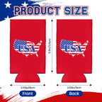 Never Forget the Difference You Make 12 Pack 4th of July 250th Anniversary Can Cooler Sleeves  250 Year American Patriotic USA Insulated Neoprene Drink Holder